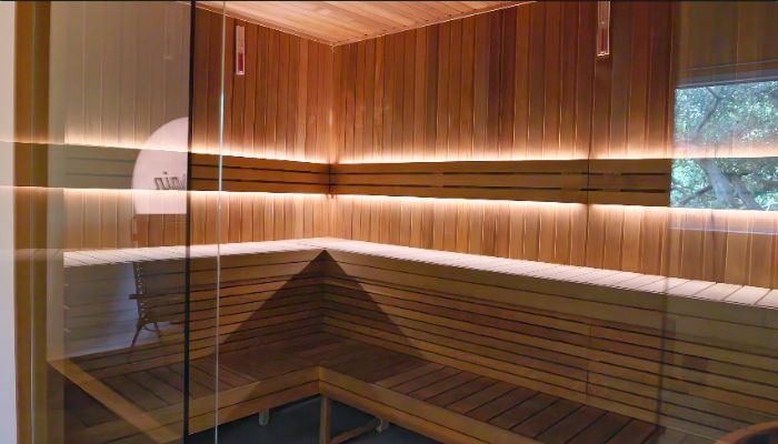 Sauna — heat recovery
